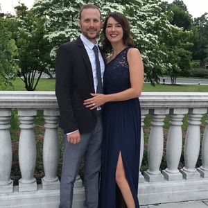 David’s Bridal baby Bridesmaid Dress